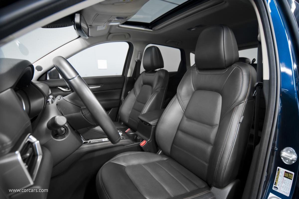 mazda cx 5 carbon edition with red interior